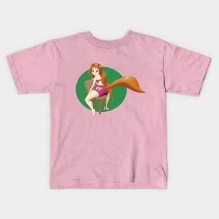 Its Emy, the cute squirrel girl. Kids T-Shirt